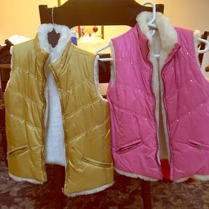 2 Children’s Place winter vests